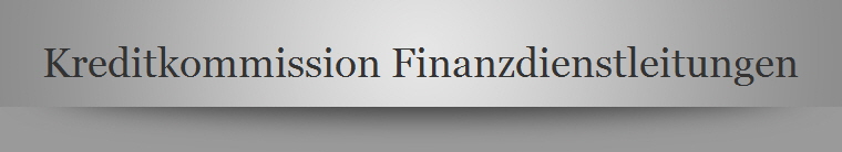 Kreditkommission Finanzdienstleitungen